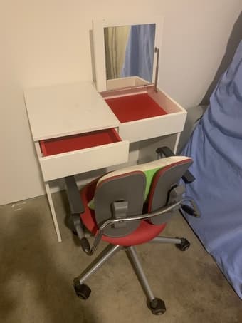 dresser and chairs 1
