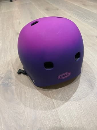 New Condition Bell Bike/Skateboard Helmet Purple 2