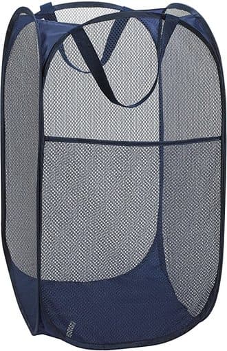 shower rug and laundry bag 1