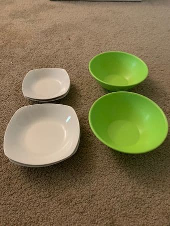 Plates and bowls 1