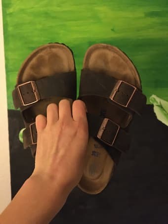 Like new size 38 Birkenstocks! 2