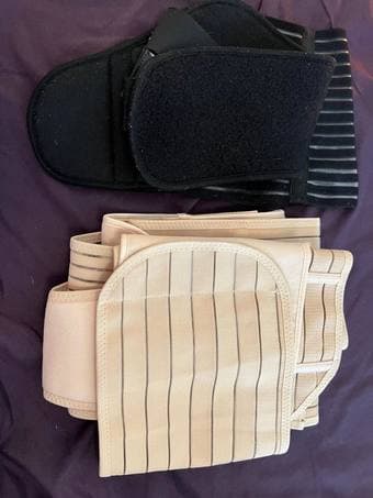 Pregnancy and post-pregnancy belts 1