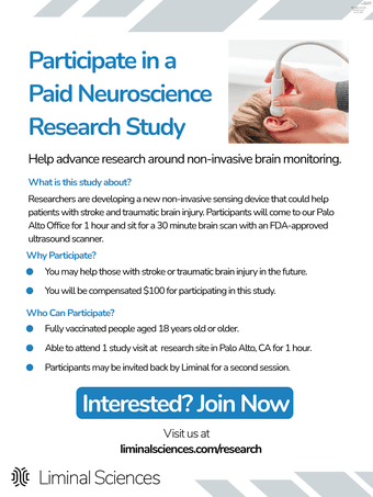 Paid ($100) Neuroscience Research Study 1