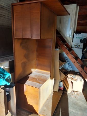 large wood executive desk 1