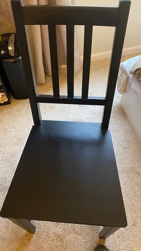 Wood Ikea Chair 1