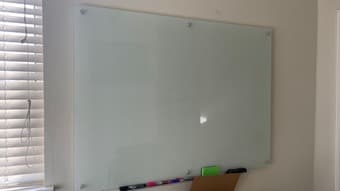 Wall Mounted Glass Board 1