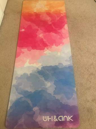 Beautiful Thick Non-slip machine-washable Yoga mat 1
