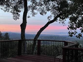 Forest home with panoramic bay views just 8mi from campus 1