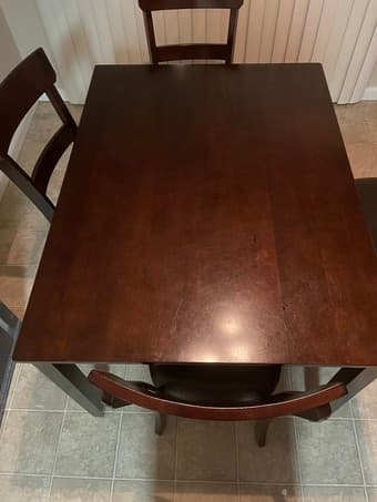 Dinning table with 4 chairs 1