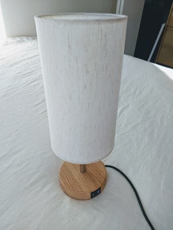 Dimmable desk lamp with 2 USB ports 1