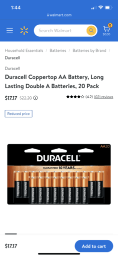New Duracell Batteries (AA 20-Count) 2