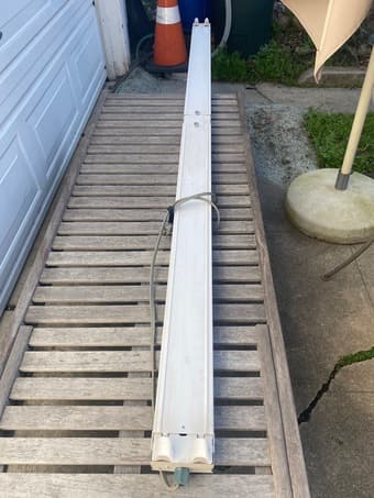 8 Foot Two LED Tube Fixture 1
