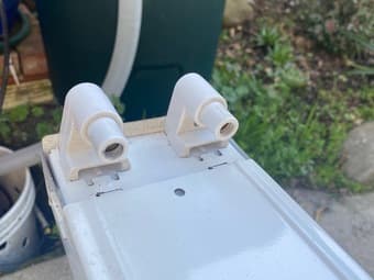 8 Foot Two LED Tube Fixture 2