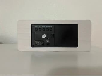 Minimalist LED Clock w/ Alarm, Date, and Temperature 3