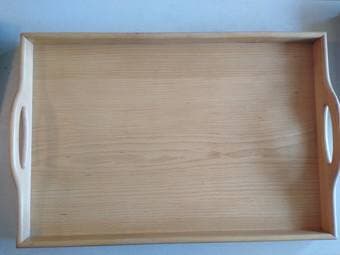 Beautiful wooden tray 1