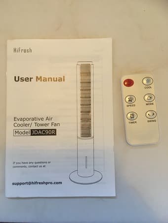 Evaporative Air Cooler/Tower Fan 2
