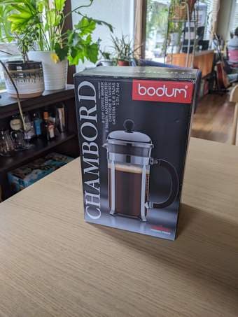 Like New Bodum Chambord French Press 2