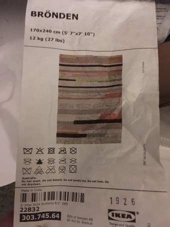 IKEA Brönden rug 2