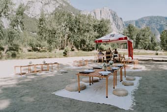 Portable 28*28 inch wooden table 2