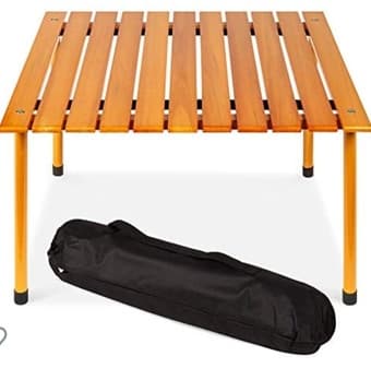 Portable 28*28 inch wooden table 3