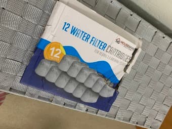 10 Charcoal Water Filter Cartridges for Keurig + 1 Reusable K-Pod 2