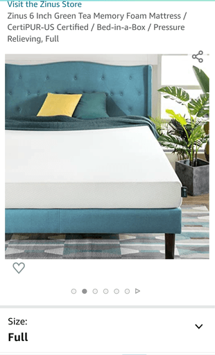 Mattress almost new 2