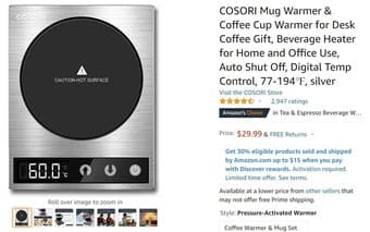 COSORI Mug Warmer & Coffee Cup Warmer for Desk 1