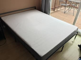 Moving sale: Queen sized mattress (practically new) 1
