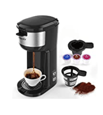 Single Serve Coffee Maker Brewer for K-Cup Pod & Ground Coffee 1