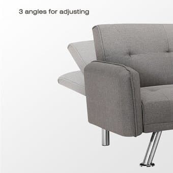 Pair of mid centurySofa/Couch that converts into bed - price for each 2