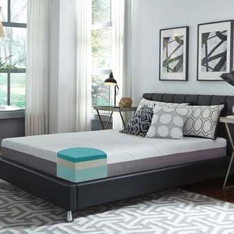 Queen mattress and bed frame 2