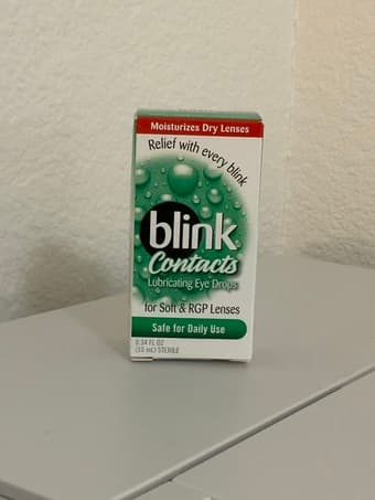 New, unopened - Blink contacts lubricating eye drops 1