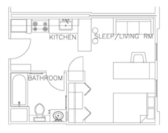 Stanford EV studio sublease (Mid June to Early Sep.) 1