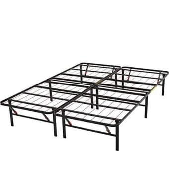 Full size bed frame + ikea bed mattress 2