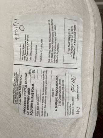 Queen Futon (lightly used) 3
