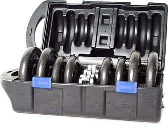 Adjustable Dumbbell Set + Yoga mat 1