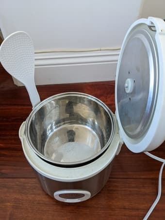 4 cup stainless steel rice cooker 1