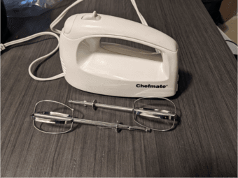 Hand Mixer, Toaster Oven, Rice Maker/Steamer 1