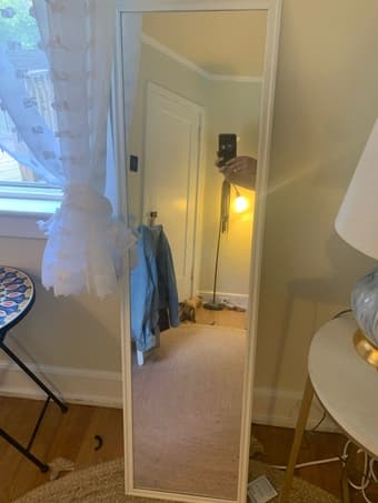 WHITE MIRROR FOR SALE 1
