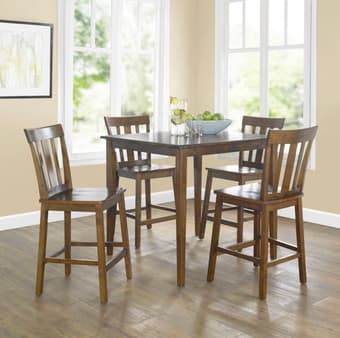 High top dining table and 4 chairs 1