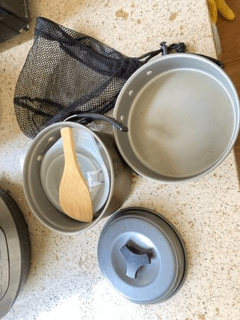 Lightweight Backpacking Cooking Set 2