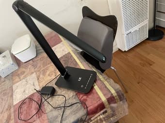 Live Pure Air Purifier HEPA approved and table lamp 2