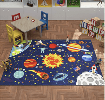 Area rug for kids--LIKE NEW 1
