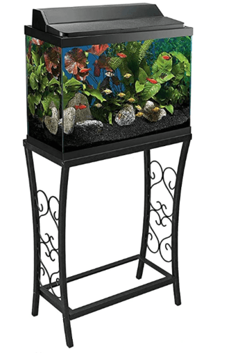 Metal aquarium stand--LIKE NEW 2