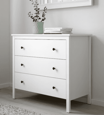 Koppang IKEA 3-drawer chest--LIKE NEW 1