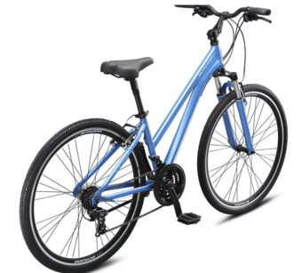 Women's 28" Hybrid Bike, blue color 2