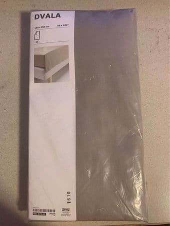 IKEA Dvala sheets 59x102’’ unopened 1