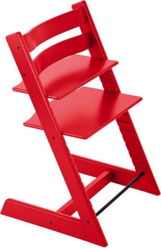 Red Tripp Trapp high chair 1