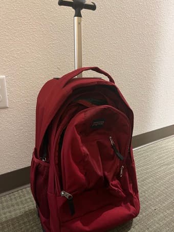 Rolling backpack 1