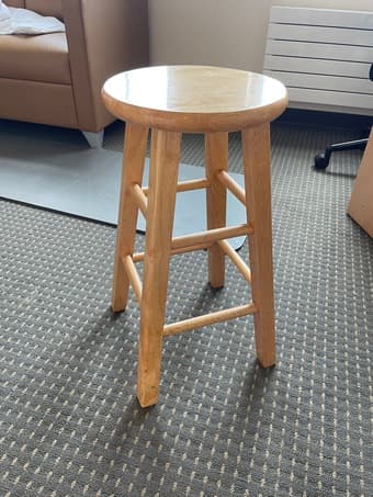 wooden bar stools 1